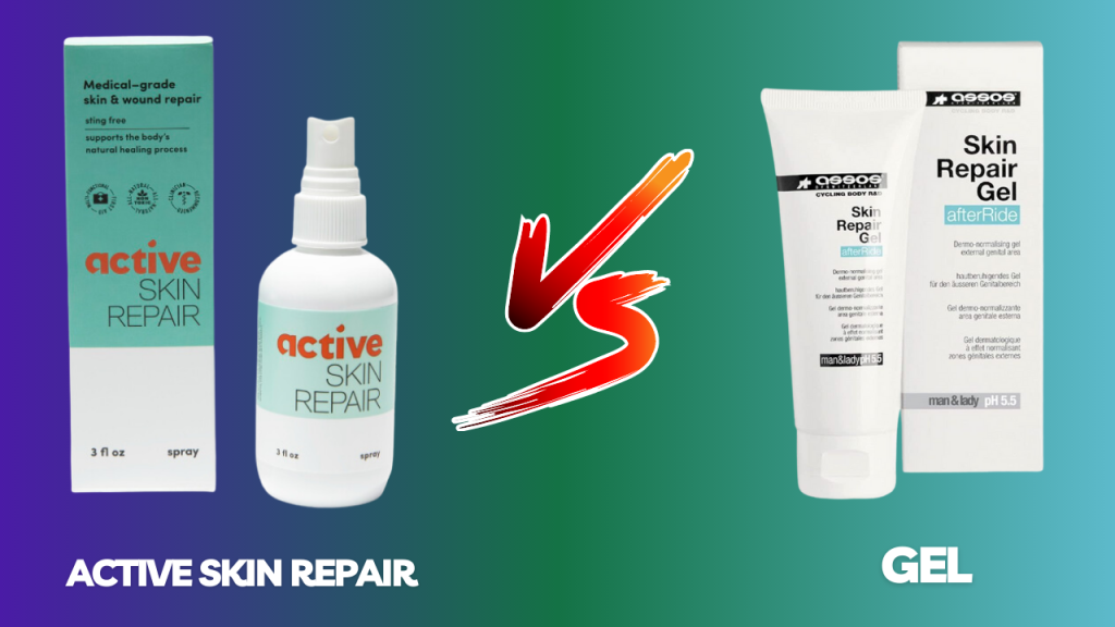 Active Skin Repair Spray Vs Gel